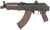Arsenal SAM7K-56P 7.62x39mm Semi-Auto Rifle with Plum Furniture and Hard Case