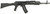 Mauser Rimfire BLS AK-47 4070025 22 LR Semi-Auto Rifle with Folding Stock and Optics Rail