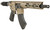 Diamondback DB1915O061 7.62x39mm DB15 Rifle with 10-Inch Barrel, FDE Finish, and Magpul MOE Grip