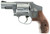 Smith & Wesson M640 Model 150784 .357 Magnum J-Frame Revolver with Engraved Stainless Finish and Wood Grips