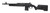 Savage Arms 58186 110 Scout Full Size 450 Bushmaster 5+1 16.50" Matte Black Threaded Barrel, Picatinny Rail Carbon Steel Receiver, Black Magpul Hunter Synthetic Stock, Left Hand
