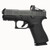 Glock G43X MOS Sub-Compact 9mm Luger Pistol with Optic Ready Slide - Model PX4350201FRMOS