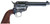 Cimarron AR401 Arizona Ranger .357 Magnum Revolver with 5.50-Inch Blue Barrel and Engraved Frame