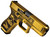 Glock G45 Gen5 9mm Luger Pistol with Gold Cerakote Finish and Optic-Ready Slide - Part #PA455S204NDGE