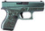 Glock G42 Sub-Compact .380 ACP with Mako Green Cerakote Finish - Part UI4250204NHIBMAKO