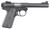 Ruger Mark IV 22/45 .22 LR Pistol with 5.50-Inch Stainless Bull Barrel, Blued Finish, and Ambidextrous Safety
