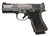 Black Rain Frontline+ 9mm Pistol with Gun Metal Grey Battleworn Finish, Part Number FLPTRUMPGMGB