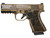 Black Rain BRO FL-TRUMP-GB Frontline 9mm 4-Inch Pistol with Gold Battleworn Finish and Optic Ready Slide
