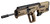 IWI US Tavor X95 XFD18RS 5.56 NATO Rifle with 18.5-Inch Barrel, Flat Dark Earth Finish, and Fixed Bullpup Stock