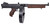Thompson TA5100D 1927A1 Lightweight Deluxe 45 ACP Semi-Auto Rifle with 10.5-inch Barrel and 100-Round Drum Capacity