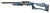 Magnum Research SSEB22G SwitchBolt Full-Size 22 LR Rifle with Threaded Barrel and Blue Fixed Thumbhole Stock
