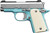 Kimber Micro 9 Bel Air NS 9mm Pistol with Ivory G-10 Grips and Blue Frame