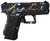 Glock G43X 9mm Luger Sub-Compact Pistol with Splatter Cerakote Finish  Part UX4350204NSPLT