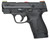 Smith & Wesson M&P Shield 40 S&W Pistol with HiViz Fiber Optic Sights - 3.10-inch Barrel, Matte Black Finish, 6+1 Capacity