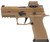 Sig Sauer M17X9RX 9mm Luger Full-Size Pistol with Optic Ready Stainless Steel Slide and Coyote PVD Frame