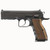 Tanfoglio TFSTOCKI9SF Defiant Stock I 9mm Luger Pistol with 4.5-inch Barrel and Wood Grip