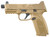 FN 66100383 509 Tactical 9mm Luger Pistol with 4.5-inch Threaded Barrel and Flat Dark Earth Finish