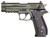 GSG German Sports Guns FireFly GEGG2210FFG 22 LR 4-Inch Pistol with Green Frame and Adjustable Sights