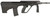 Steyr AUG M2A2BLKNATOEXT 16-inch 5.56 NATO Bullpup Rifle with Black Synthetic Stock