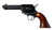 Cimarron MP400B1402 Pistoleer .357 Magnum Revolver with 4.75-inch Blued Barrel and Walnut Grip
