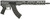 CMMG Dissent MK47 7.62x39mm Semi-Auto Rifle with 14.3-inch Barrel, Black Polymer Stock