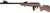 Rossi RB22L1611FDE Compact .22 LR Rifle with Matte Black Finish and Fiber Optic Sights