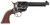 Taylors & Company Smoke Wagon 550813 45 Colt Revolver with 5.50-inch Blued Barrel and Checkered Walnut Grips