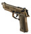 Beretta USA JS92M9A4G M9A4 9mm Luger Semi-Automatic Pistol with Threaded Barrel and Flat Dark Earth Finish