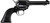 Heritage Manufacturing Rough Rider .22 LR/.22 WMR Revolver with 4.75-Inch Barrel, Black Cerakote Finish, Part Number RR22MB4PG