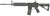 Smith & Wesson LE M&P15 MOE 16-inch 5.56 NATO Semi-Automatic Rifle with Magpul Stock and Black Armornite Finish