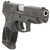 Taurus G3X 9mm Luger Compact Pistol with 4-Inch Matte Stainless Steel Barrel and Black Polymer Frame