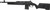 Savage Arms 58182 110 Scout Left-Hand Bolt-Action Rifle in 300 Blackout with Magpul Hunter Stock