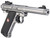 Ruger Mark IV Target .22 LR Pistol with 5.50-inch Threaded Bull Barrel - Satin Finish