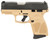 Taurus G3C 9mm Luger Compact Pistol with 3.26" Barrel and Tan Polymer Frame