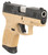 Taurus G3C 9mm Luger Compact Pistol with 3.26" Barrel and Tan Polymer Frame