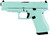 Glock G43X Slim Sub-Compact 9mm Luger with Robin Egg Blue Cerakote Finish, Part UX4350204REB