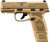 FN Reflex 9mm Luger Micro-Compact Pistol with Flat Dark Earth Finish, Part Number 66101417