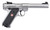 Ruger MKIV Target 22LR Semi-Auto Pistol with Satin Stainless Steel Finish