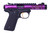 Ruger MKIV 22/45 Lite Semi-Auto Pistol with Purple Anodized Finish and Gold Barrel & Trigger