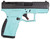 Derya Arms DY9Z 9mm Semi-Auto Pistol with Blue Polymer Frame and Optic-Ready Slide