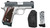 Kimber Micro 9 Two-Tone 9mm Semi-Auto Pistol with Rosewood Grip and Holster