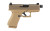 GLOCK 43X HP 9mm Sub-Compact Pistol with Flat Dark Earth Finish and Suppressor Sights