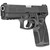Taurus USA G3 9mm Semi-Automatic Pistol with 17-Round Capacity and Adjustable Sights