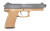 Heckler & Koch Mark 23 .45 ACP Pistol - 5.87 Inch Threaded Barrel, 12 Rounds, Full Size, FDE/Black
