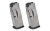 Ruger Max-9 9mm 10-Round Magazine (Part #90714) – Silver, Pack of 2