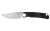 Kershaw Steppe Fixed Blade Knife with D2 Steel, 3.5-inch Blade, Black Handle