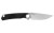 Kershaw Steppe Fixed Blade Knife with D2 Steel, 3.5-inch Blade, Black Handle