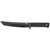 Cold Steel Recon Tanto Fixed Blade Knife with Sheath - 7 Inch Plain Edge, Black