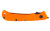 Hogue Expel Folding Knife 2.5-inch G10 Handle with Plain Edge in Silver and Orange