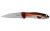 Kershaw Leek Rainbow Trout Folding Knife - Assisted Opening, 3-Inch Plain Edge, 14C28N Steel